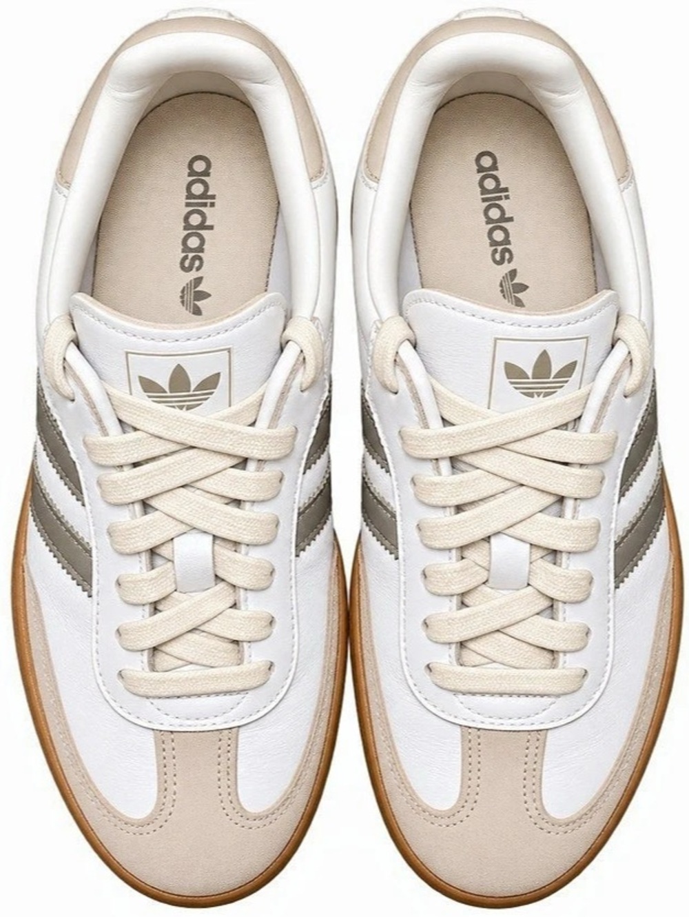 adidas Samba OG Cloud White / Wonder White / Sand Strata Sneakers